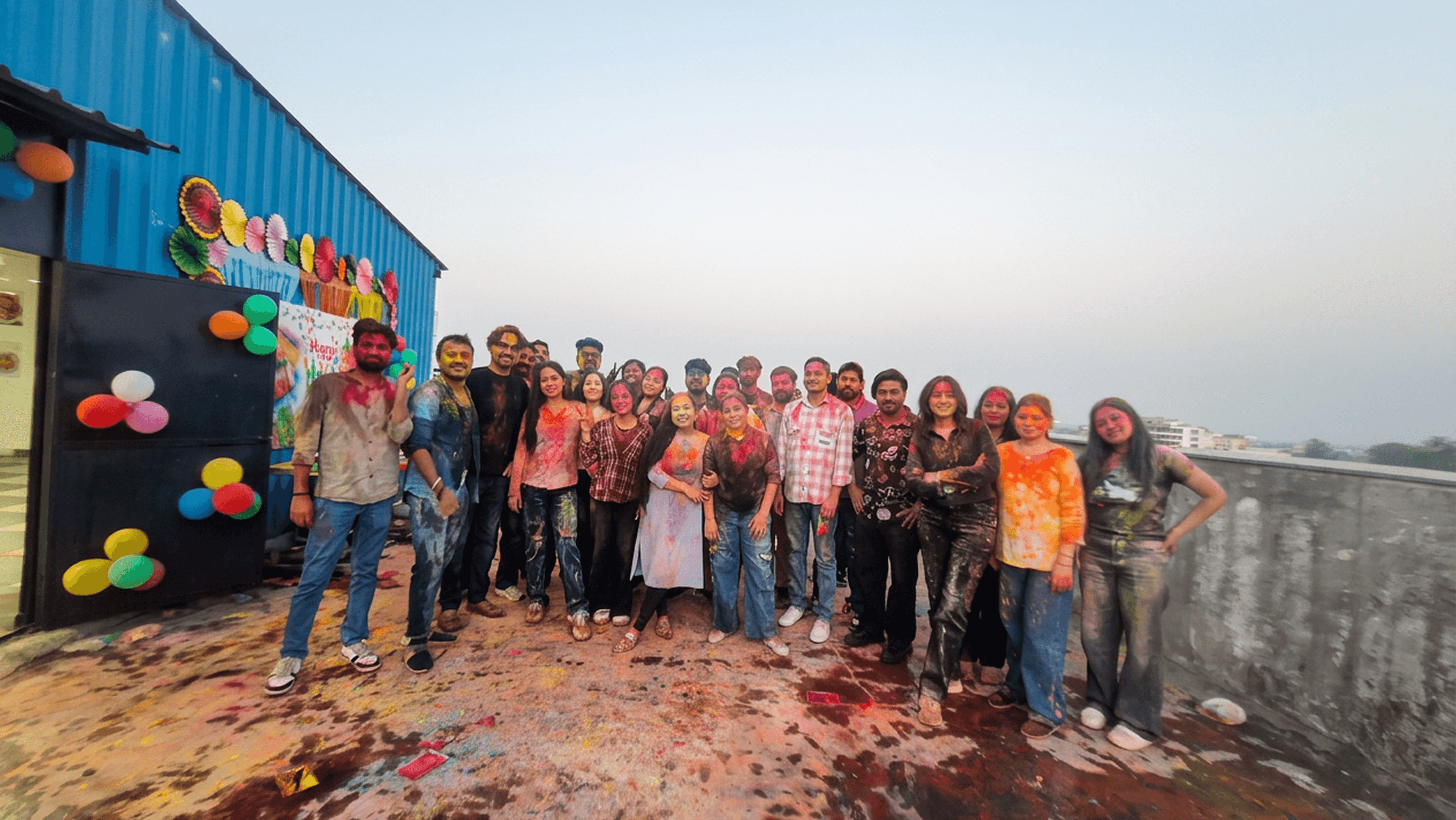 Holi celebration